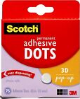 Scotch Adhesive Dots, Permanent, 75 Count, Great for Card Making and Scrapbookin
