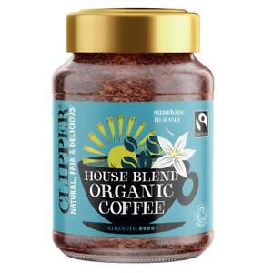 Clipper Coffee Fairtrade Organic House Blend Coffee 100g
