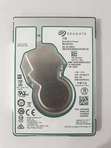 ST1000LM048, PN: 2E7172-500, SN: WL1, WU,FW: SDM1, Seagate 1Tb 2.5" HDD - Bild 1 von 2