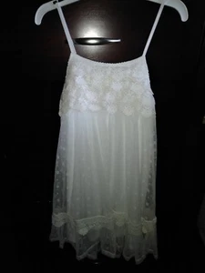 GUESS brand new white sleeveless Easter dress (big girls XL/16) - Picture 1 of 4