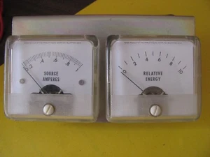 PAREJA VINTAGE METER PANEL TRIPLETT - Picture 1 of 1
