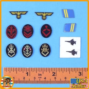 Erwin U-Boat Seaman - Patches & Badges Set - 1/6 Scale - DID Action Figures - Picture 1 of 2