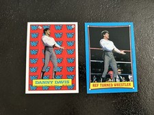 1987 Dangerous Danny Davis Topps WWE Sticker Card #16 Wrestling WWF