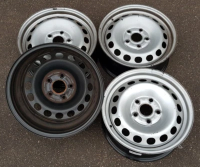 4 llantas Golf V, V Plus, VI, Jetta, Touran, Caddy Life 6Jx15H2 5x112 ET47 #26620 - Imagen 1 de 4