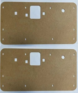 Par de paneles de puerta interiores para camioneta Ford 68-70 con panel de puerta pequeño - Imagen 1 de 1