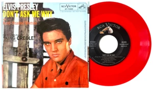 Elvis Presley - Hard Headed Woman/Don't Ask Me Why - Red Virgin Vinyl 180G (New) - Imagen 1 de 4