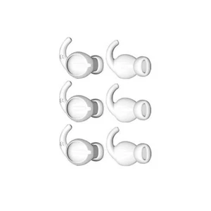 3 Pairs Noise Isolation Silicone Ear Hooks Covers Anti-Slip For AirPods - Foto 1 di 9
