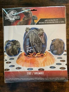 NEW Jurassic World Table Decorating Kit NIP - Picture 1 of 2