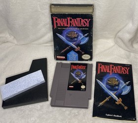Nintendo NES Original Final Fantasy w/ Box & Instructions