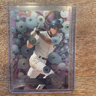 Fleer Skybox Metal Universe 1996 Wade Boggs New York Yankees #84 Foto 1 de 4