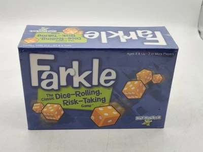 Farkle-Classic Dice Rolling-Risk Taking Game-Ages 8+/2 Or More Players-BRAND NEW - Image 1 of 4