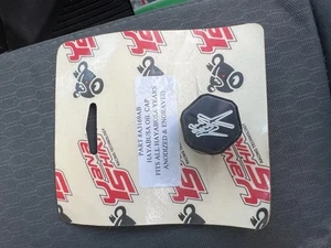 Motorcycle Engine Oil Filler Cap Screw Cover SUZUKI Hayabusa Aluminum Black - Bild 1 von 1