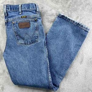 Wrangler Jeans Size 32x30 36MWZDS Slim Fit Men’s Cowboy Cut - Picture 1 of 11