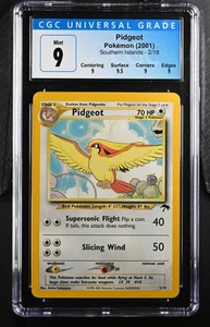 CGC 9 Pokemon TCG 2001 Southern Islands #2/18 Pidgeot - Picture 1 of 2