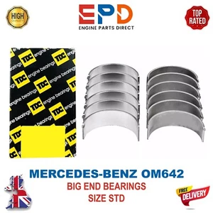 MERCEDES-BENZ M-CLASS OM 642 OM642 3.0L DIESEL BIG END BEARINGS STD S-CLASS TDC - Picture 1 of 6