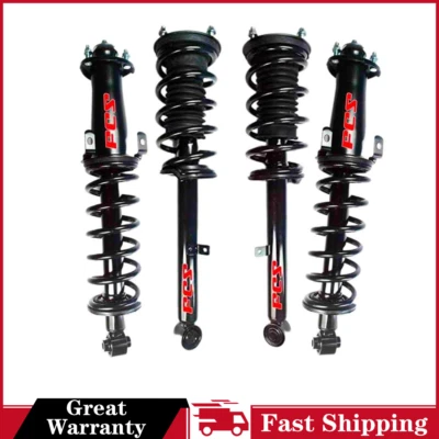 Juego de 2 puntales delanteros y 2 traseros con muelle helicoidal para Lexus IS250 IS350 RWD Foto 1 de 4