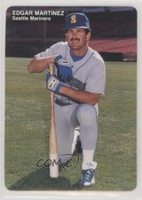 1989 Mother's Cookies Seattle Mariners Stadium Giveaway Edgar Martinez #11 HOF