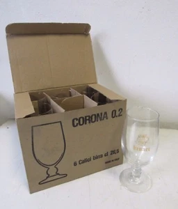 SEI CALICI/BICCHIERI BIRRA KENNER - BEER GLASS KENNER - Picture 1 of 5