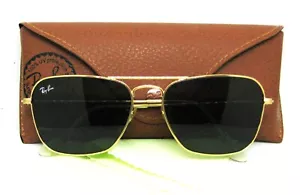 Ray-Ban Italy 55-15 mm Aviator Pilot Caravan G-15 Nr. Mint RB3136 Sunglasses - Picture 1 of 13