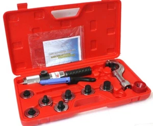Hydraulic HVAC Tube Expander Swaging 7 Lever Expander Tools Kit Tool 3/8"-1-1/8" - Picture 1 of 17