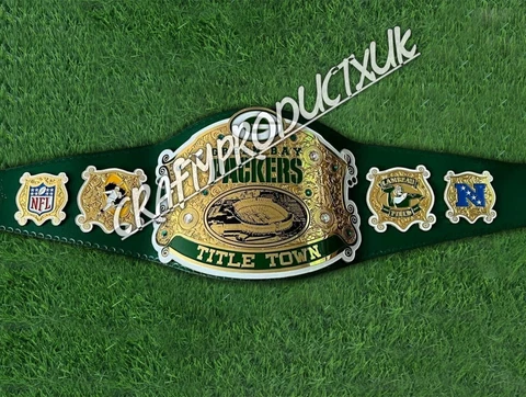 Green Bay Packers NFL Championship Belt Cover