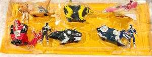 Espositore giocattolo Power Rangers McDonalds Mighty Morphin 1995 vintage set completo con display - Foto 1 di 5