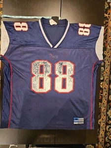 2003 NEW ENGLAND PATRIOT JERSEY #88 TERRY GLENN ADIDAS XL - Picture 1 of 6