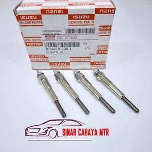 Conjunto de bujía incandescente de motor apto para Isuzu Trooper 1984-1991 8-94319-700-1 OEM/original - Imagen 1 de 4