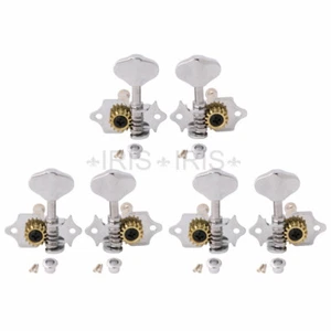 6PCS Chrome Acoustic Classical Guitar Machine Head Turning Pegs 3L3R - Picture 1 of 6