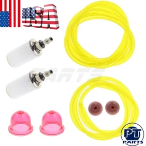Primer Bulb Fuel Filter Line Hose For Poulan FL23 FX26 MX 550 557 TE475 Craftman - Picture 1 of 9
