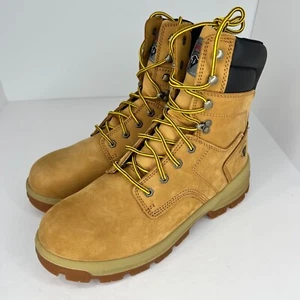 Herman Survivors Mens F2413-18 Brown Grizzly Steel Toe Size 11.5 W Work Boots - Picture 1 of 12