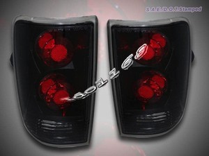 95-04 Chevy S10 Blazer Jimmy Tail Lights Dark Smoke 96 97 98