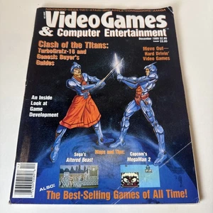 Video Games Computer Entertainment Magazine Dec 1989 #11 Turbografx 16 NES Sega - Picture 1 of 18
