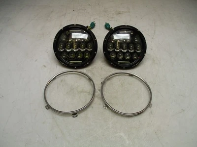Faros LED LH RH de repuesto para Jeep Wrangler 2008 Foto 1 de 4