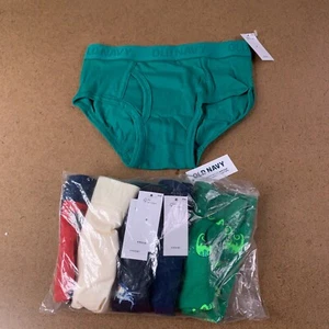 Old Navy Boys Size Small Multi-Color Brief Underwear 6 Pack NWT - Picture 1 of 5