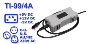 RetroPower PSU TI-99/4A International, LED, 230V, Power Supply ALIMENTATORE - Zdjęcie 1 z 1
