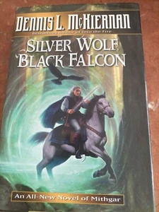 Silver Wolf, Black Falcon von Dennis L. McKiernan (gebundener DJ, 2000 1. Auflage) - Bild 1 von 5