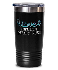 Gift for Infusion Therapy Nurse - Love Nursing Occupation 20oz Tumbler Travel Mu