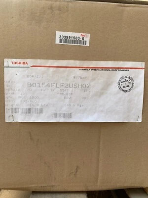 Toshiba motor #B0154FLF2USH02 , 15hp, 230/460v 1800rpm, New Other, With Warranty - Image 1 of 4