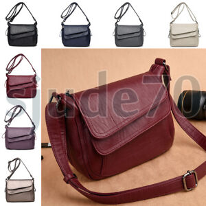 Crossbody Bags for Women Leather Purse Shoulder Handbags with Adjustable Strap