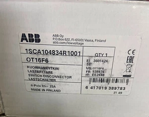ABB Disconnect Switch OT16F6 - Picture 1 of 1