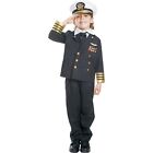 Déguisement amiral de la marine américaine Dress Up - uniforme de capitaine de navire pour garçons