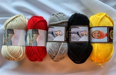 Ciudad natal marca Lion EE. UU. súper voluminosa (6) 5 oz ~ 81 yardas variedad de colores opciones Foto 1 de 2