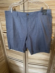 Pantalones Cortos Chinos 14th And Union Para Hombre Talla 40 Azul Ligeros Nuevos con Etiquetas - Imagen 1 de 4