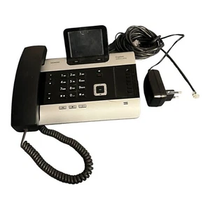 Gigaset DX600 A ISDN Bürotelefon mit Display DECT getestet mit Ladegeräte - Zdjęcie 1 z 6