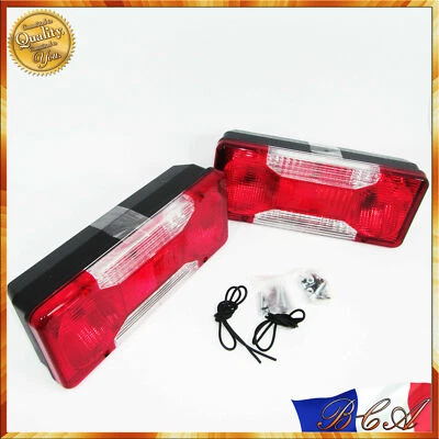 Feu Arrière Iveco Daily 2006 - 2014 Châssis Cabine X1 - Paire - Photo 1/4