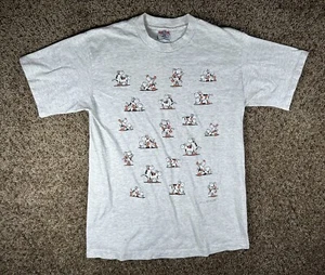 Vintage Cow Sex Position T Shirt Single Stitch Coastal Concepts 1991 USA L 90s - Picture 1 of 8