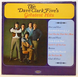 Dave Clark Five's Greatest Hits - 1966 Epic BN 26185 Mono Vinyl LP EX/VG+ - Picture 1 of 8