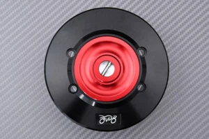 Tankdeckel 1/4 Drehung Farbe Rot +Schlüssel BMW F650GS F 650GS 2008-2013 - Bild 1 von 10
