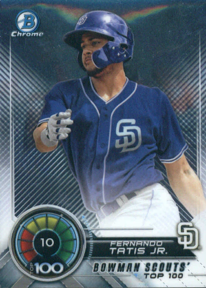 2018 BOWMAN CHROME SCOUTS TOP 100 ASSORTED SINGLES U-PICK - Image 1 of 1
